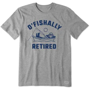 Life is Good Men's O'Fishally Retired Crusher Tee