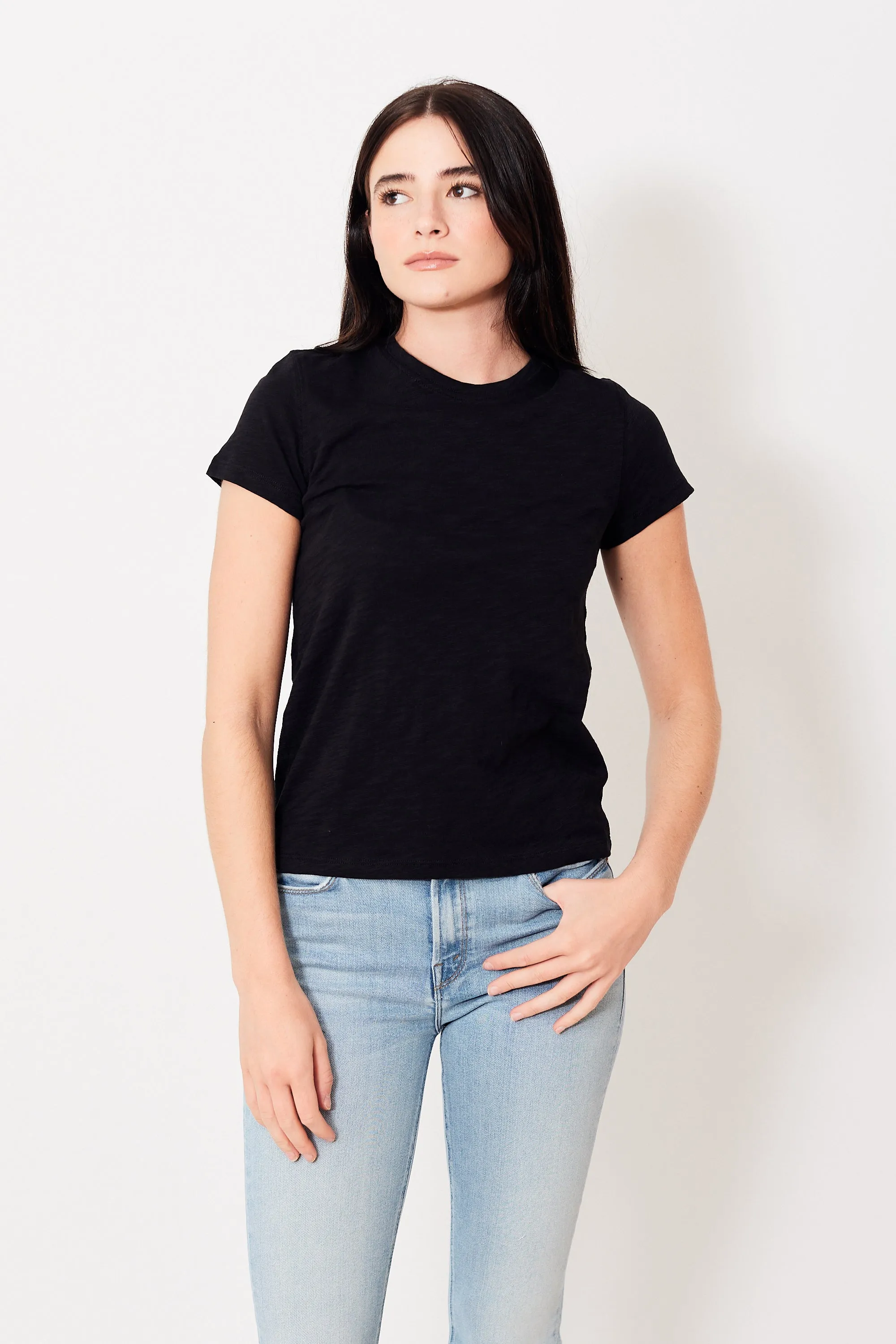Lilla P Short-Sleeve Crewneck Tee
