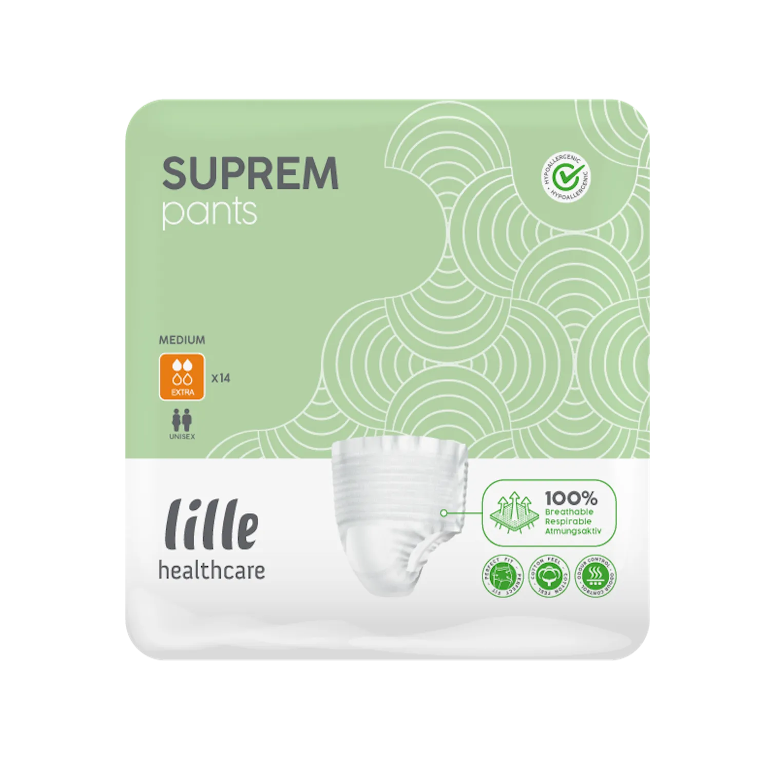 Lille SupremPants Extra | Medium | Case of 8