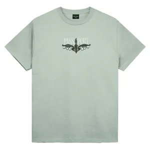 Lily of the valley t-shirt - Stonewash green