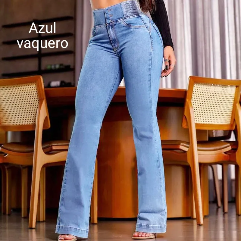💖Limited Sale 50% OFF💖Stretch flare jeans with a high waist