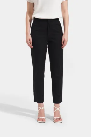 Linen Tapered Trousers