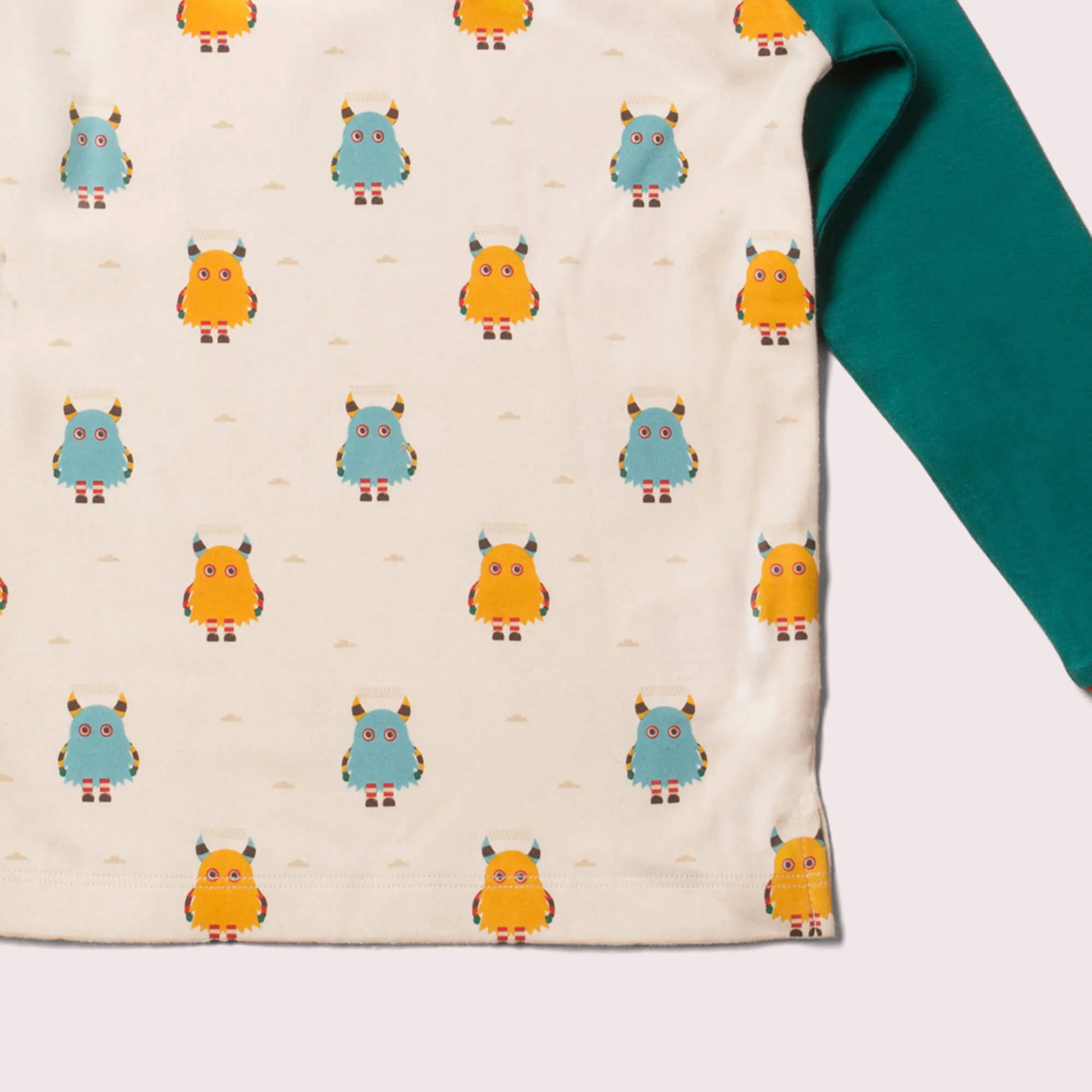 Little Monsters Long Sleeve Raglan T-Shirt