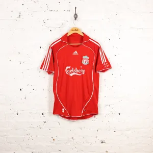 Liverpool 2007 Adidas Home Football Shirt - Red - L