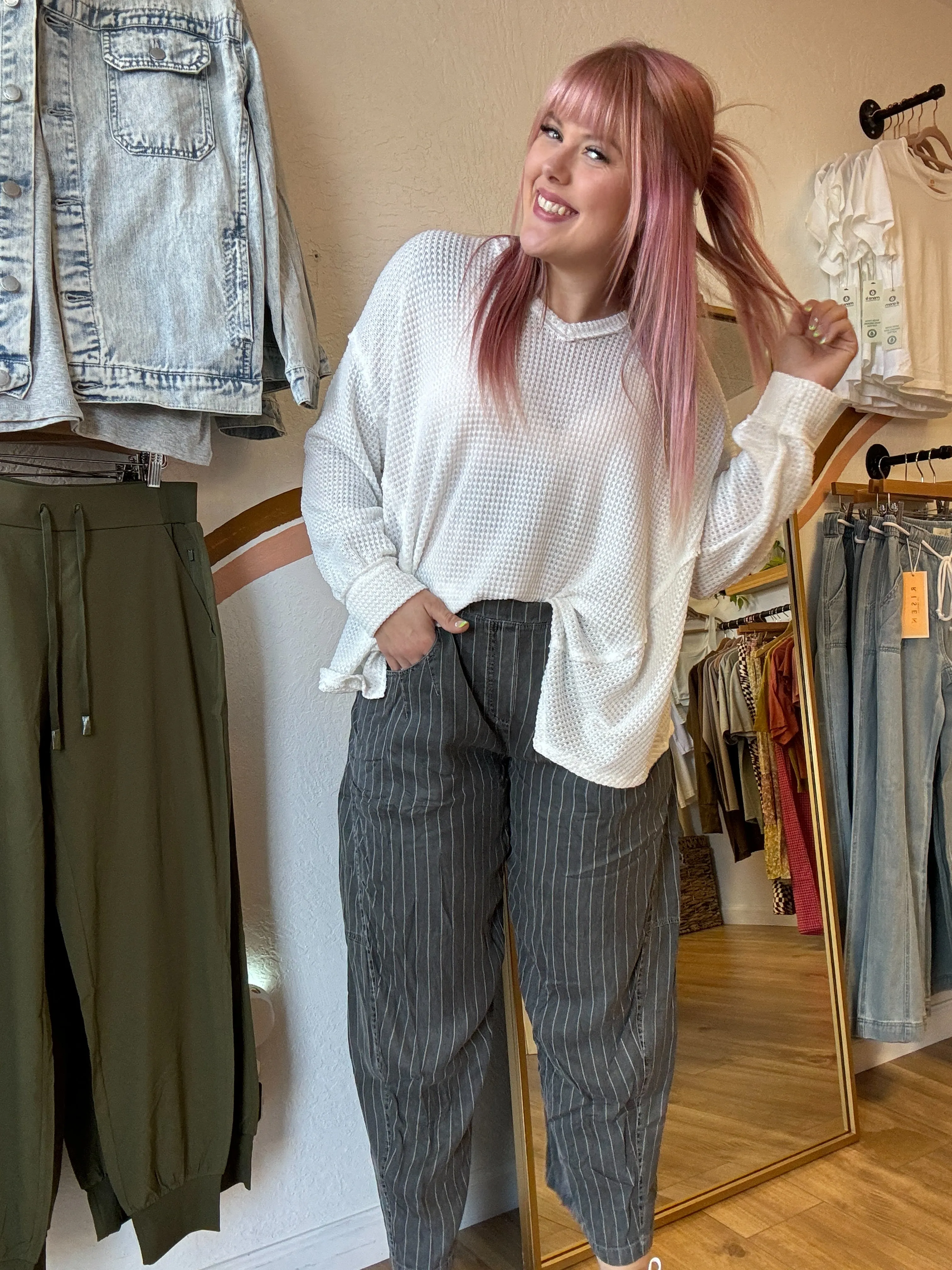 Lola Striped Pants (Multiple Colors)