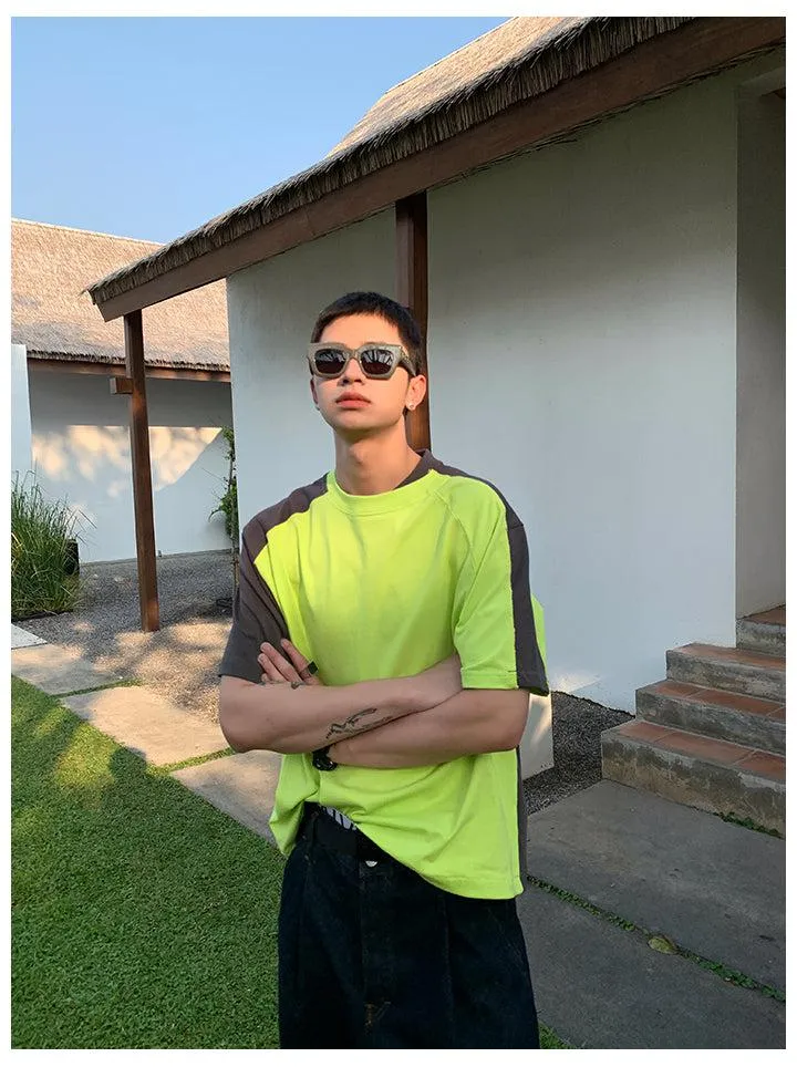Loose-fit Color-block T-shirt