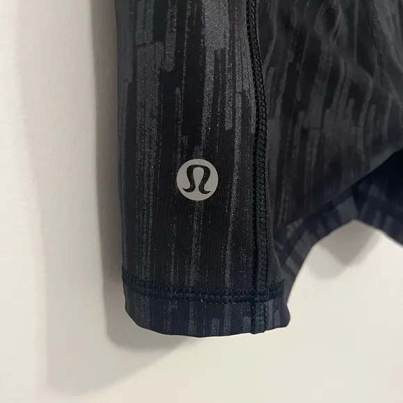 Lululemon What The Sport Short *Full-On Luxtreme Scratch Match Black Multi 4