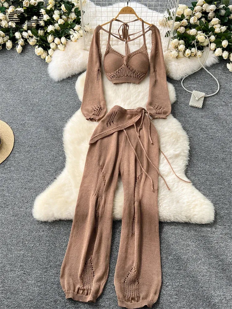 Luna Tessuta Three Piece Set