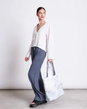 LYOCELL RIB PANTS SMILLA TURBULENCE