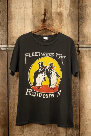 MadeWorn Fleetwood Mac Rumours Crew Tee - Coal Pigment