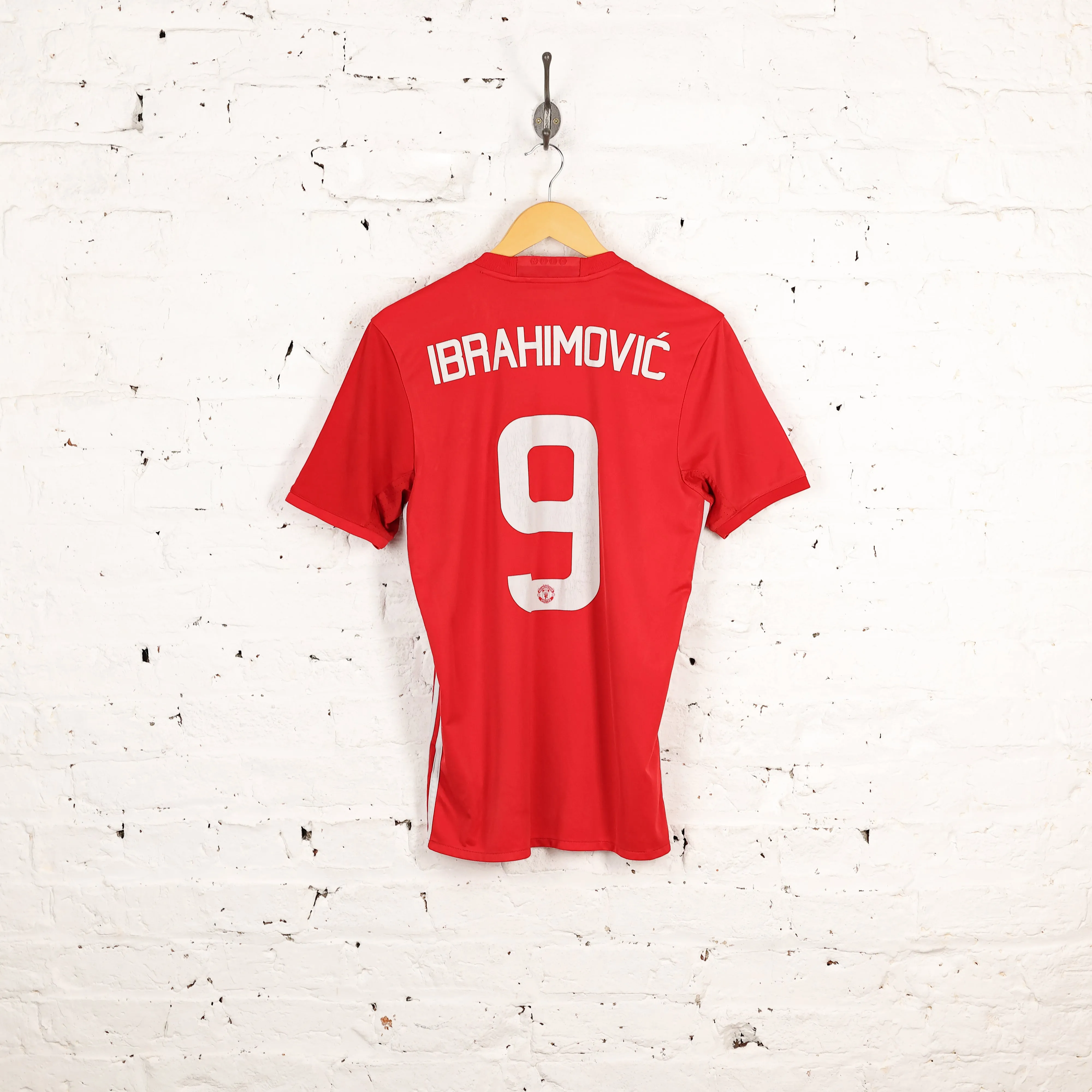 Manchester United Adidas 2019 Ibrahimovic Football Shirt - Red - M