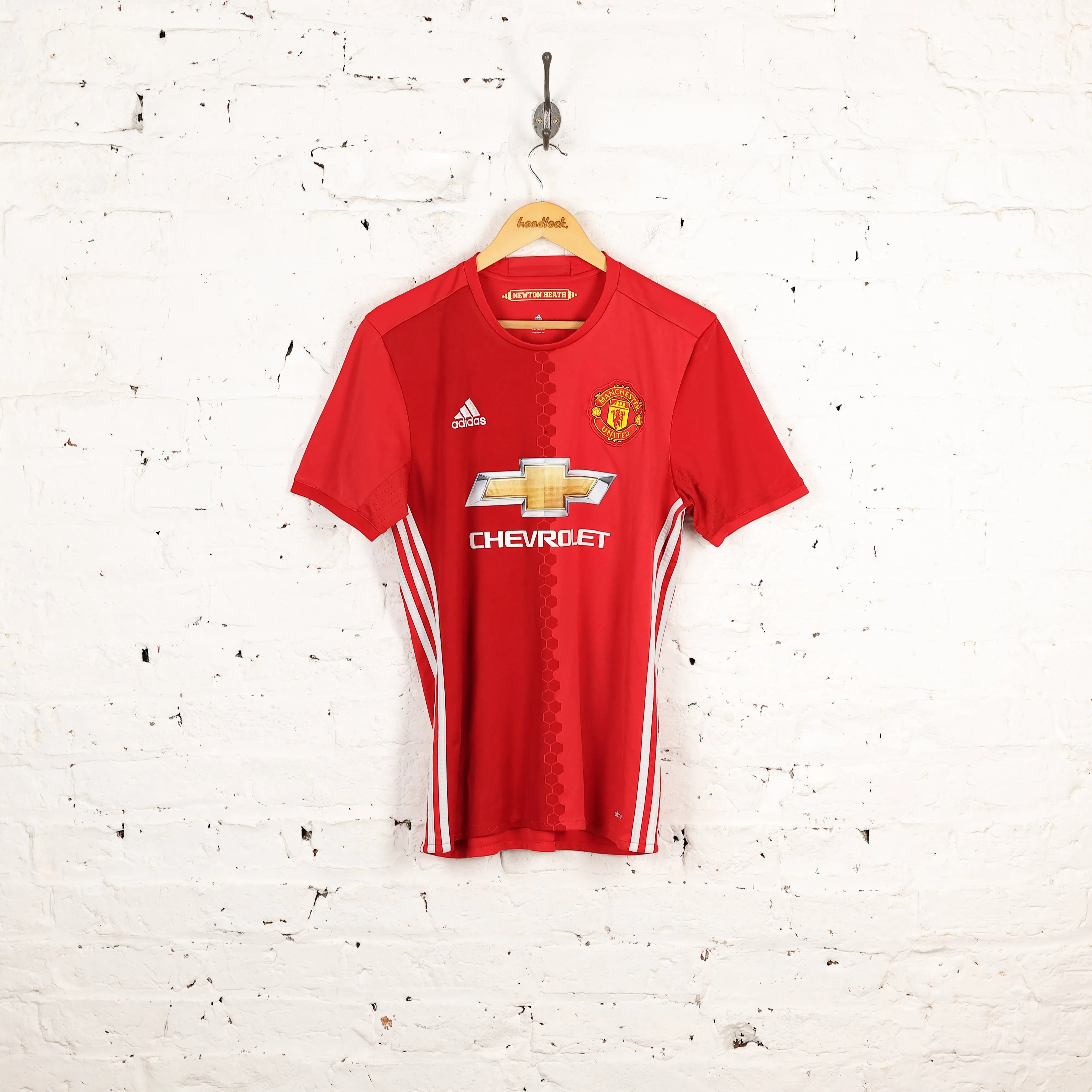 Manchester United Adidas 2019 Ibrahimovic Football Shirt - Red - M
