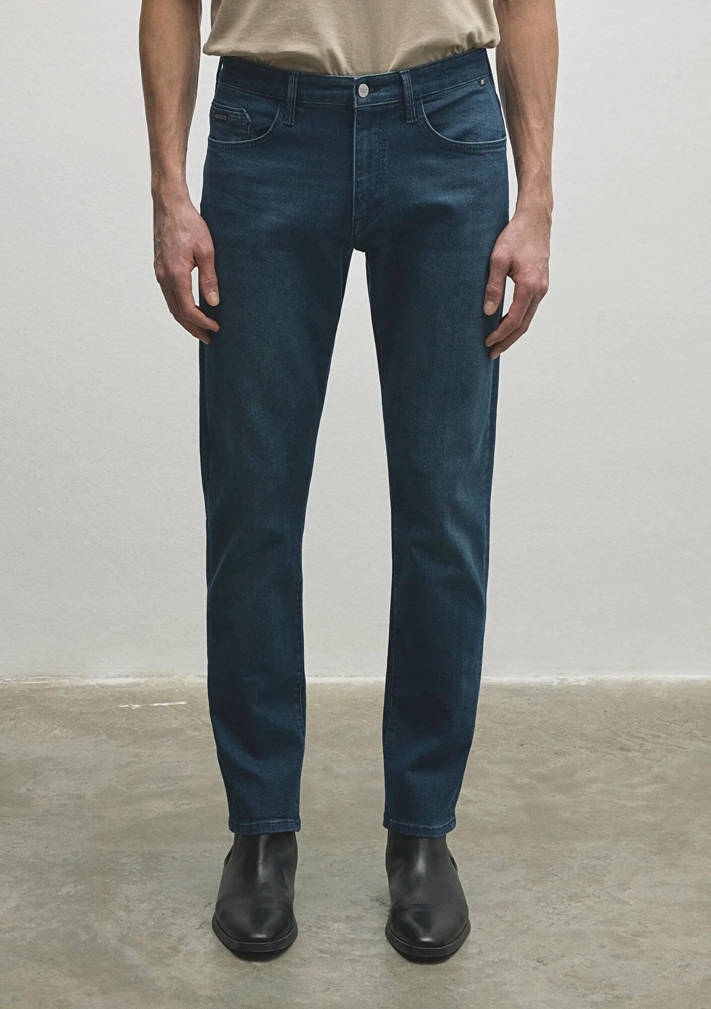 Marcus Authentic Shaded Lux Black Jean Pants