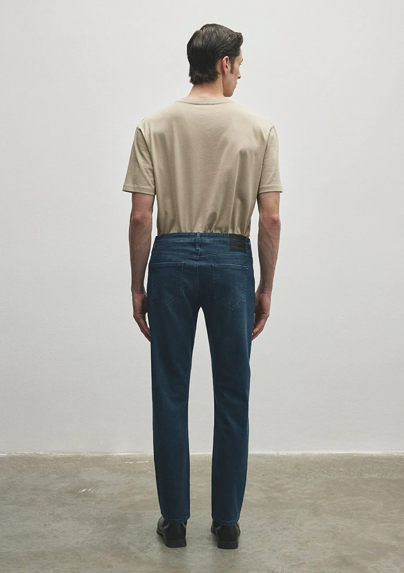 Marcus Authentic Shaded Lux Black Jean Pants
