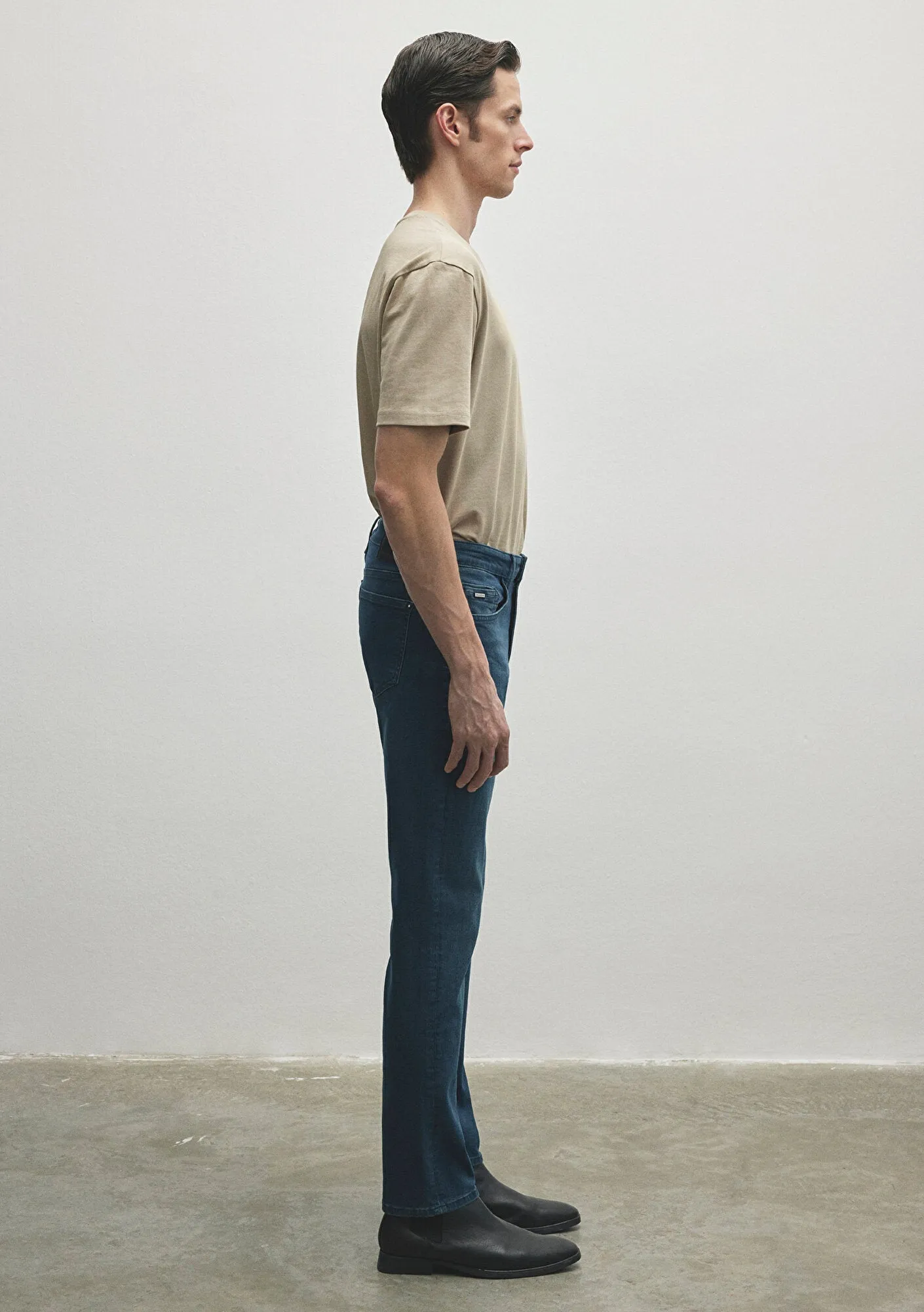 Marcus Authentic Shaded Lux Black Jean Pants