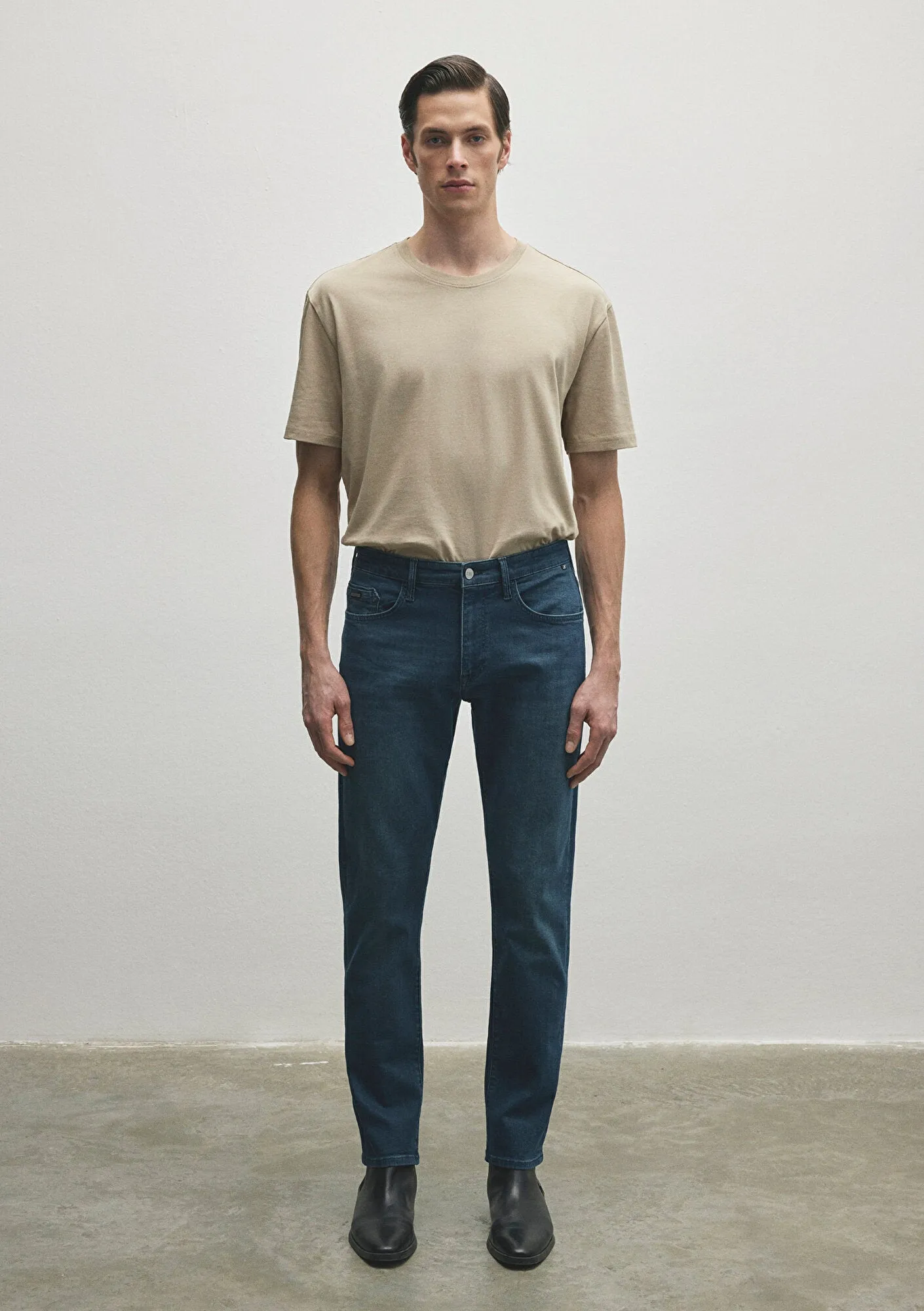 Marcus Authentic Shaded Lux Black Jean Pants