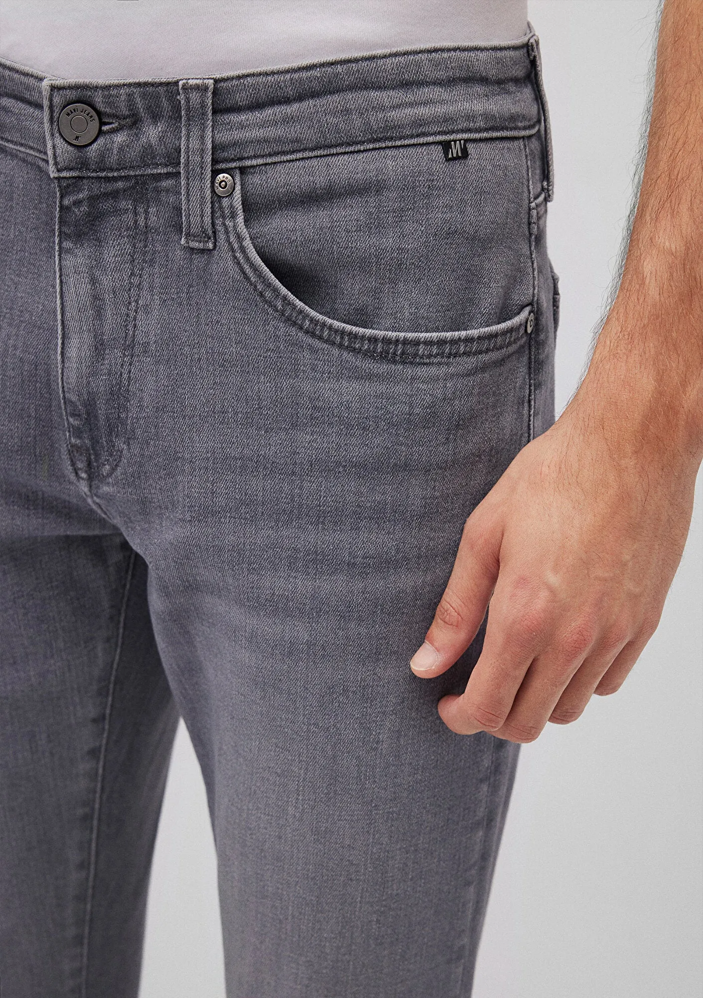 Marcus Light Cloudy Grey Mavi Pro Jean Pants