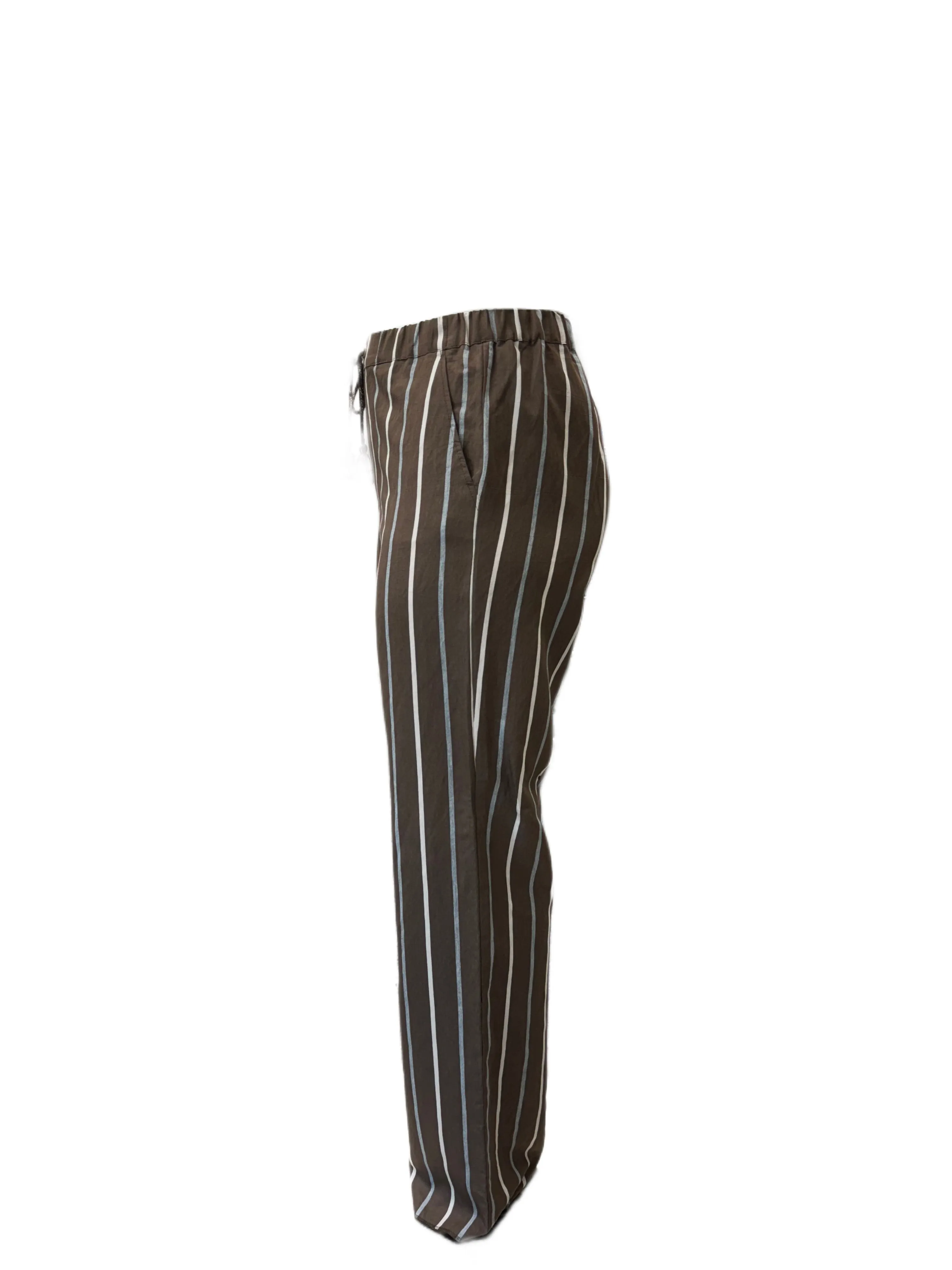 Marina Rinaldi Women's Brown Retina Straight Leg Pants NWT