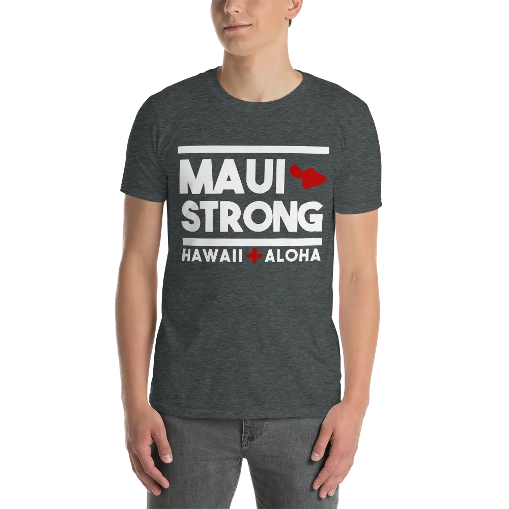 Maui Strong Ohana Mens Charity T-Shirt