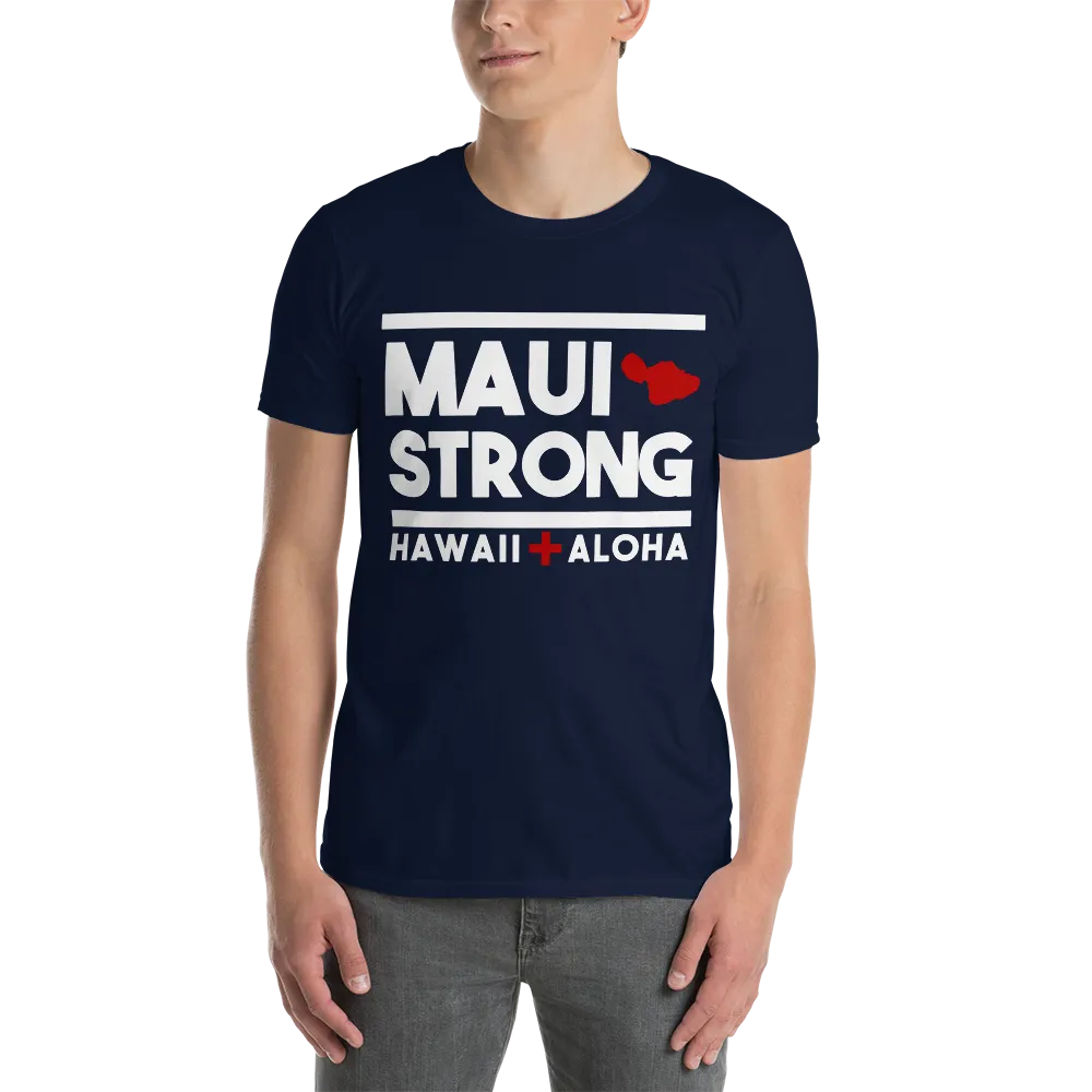 Maui Strong Ohana Mens Charity T-Shirt
