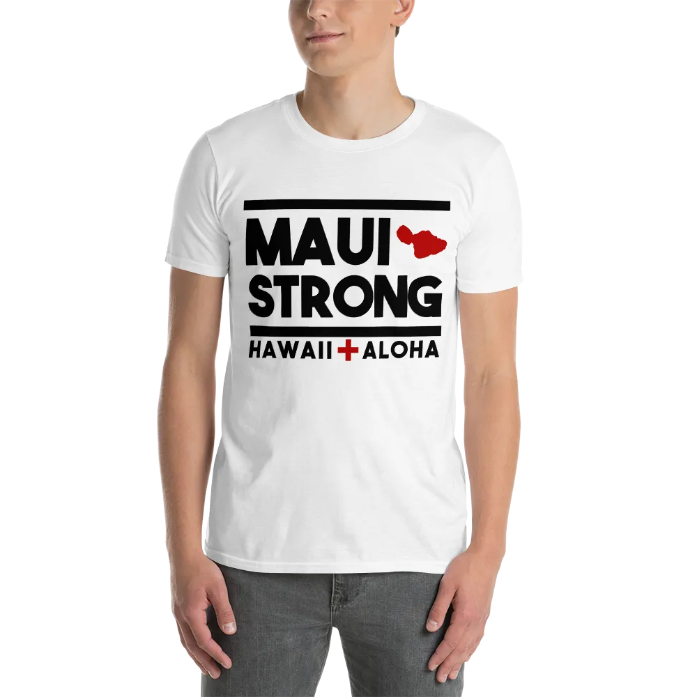 Maui Strong Ohana Mens Charity T-Shirt