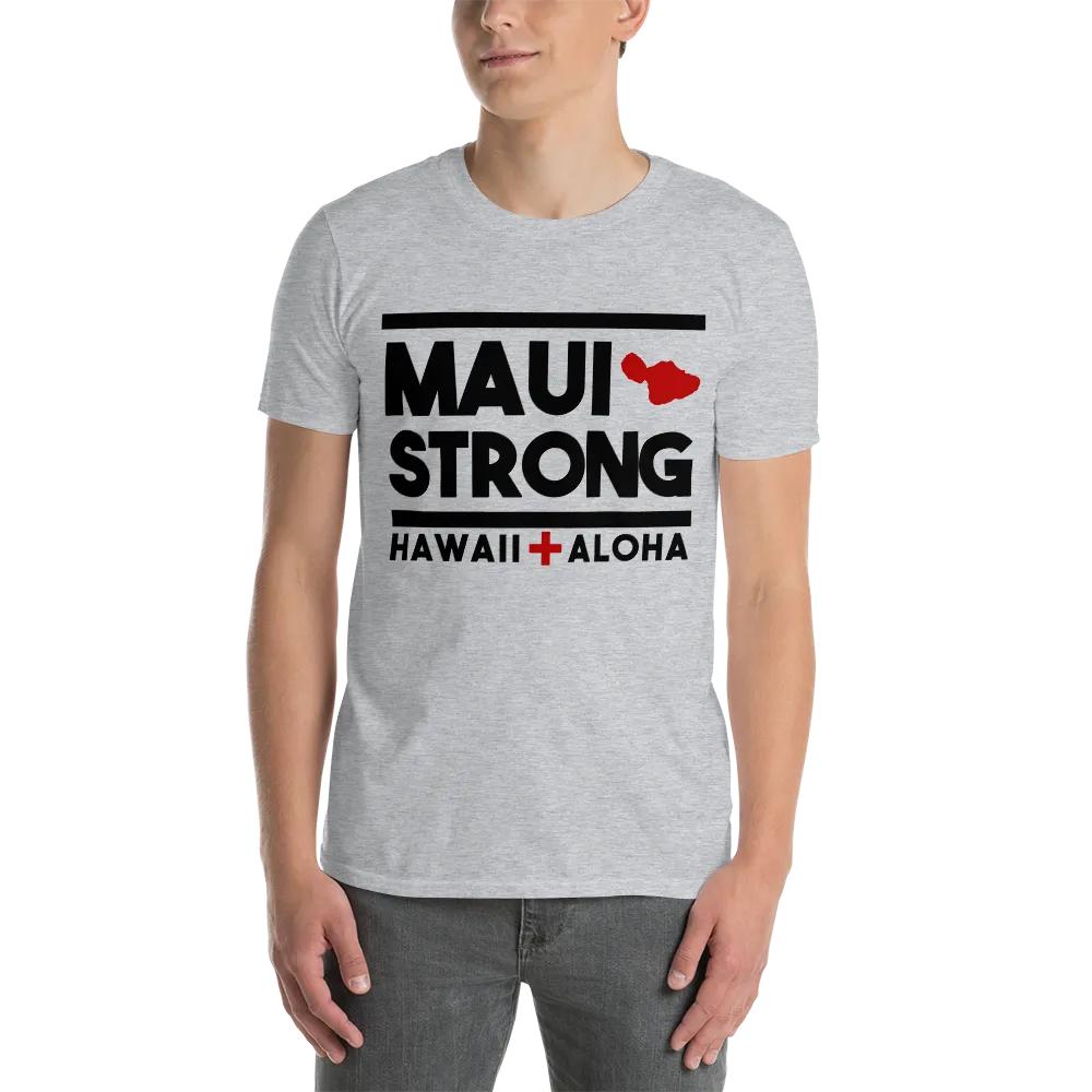 Maui Strong Ohana Mens Charity T-Shirt