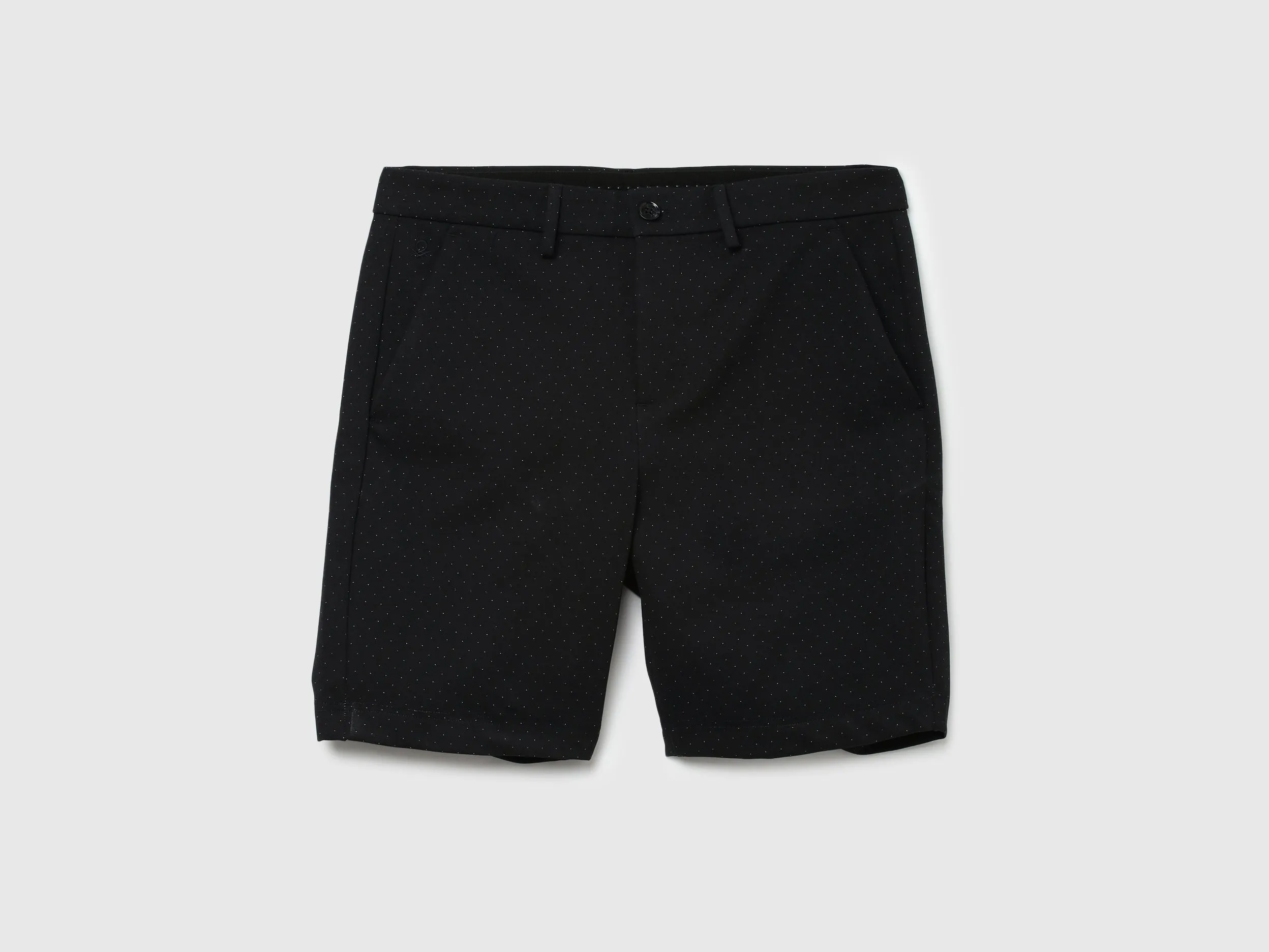 Men Textured Slim Fit Shorts