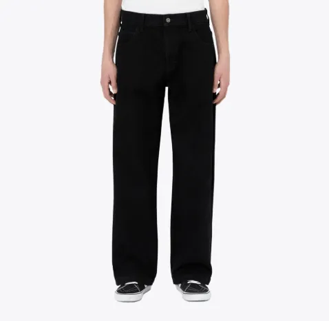 Men's Skateboarding Wingville Denim Pant - Black Denim