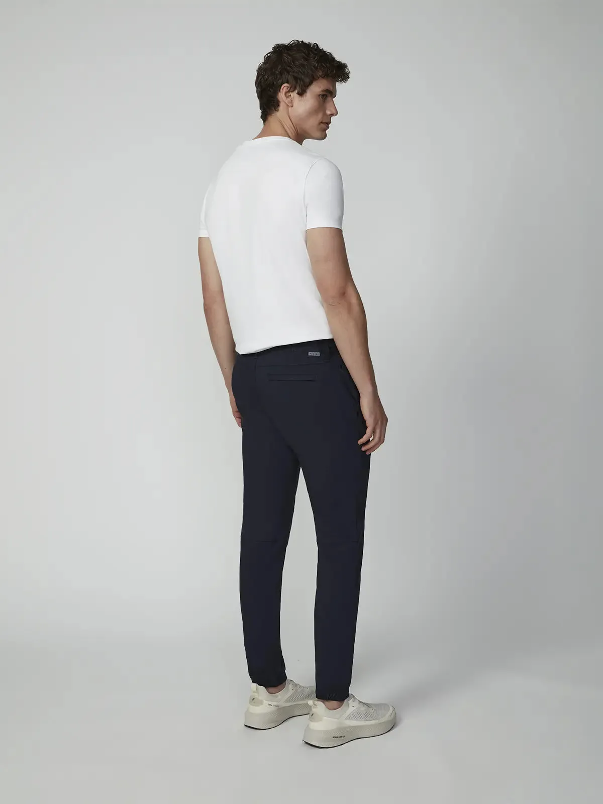 Men's Solid Bungee Jogger