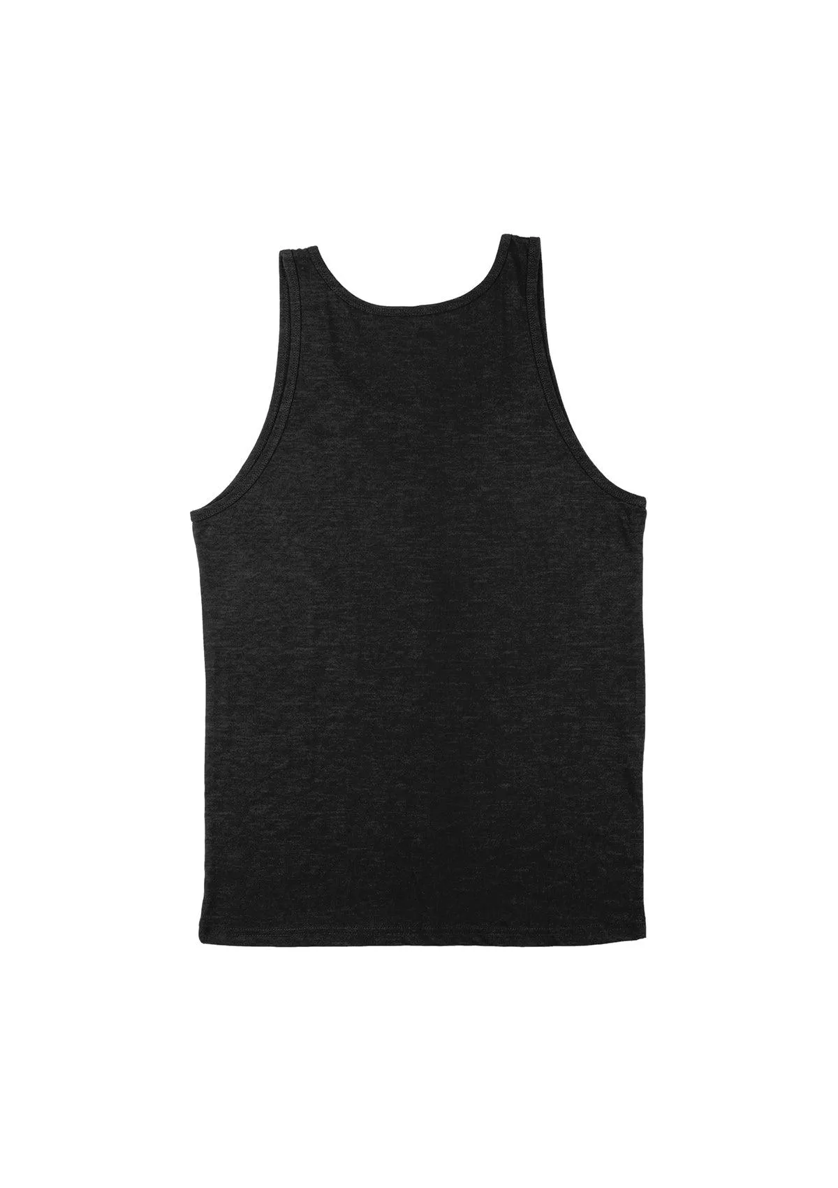 Mens Tank T-Shirts Charcoal Tri-Blend