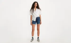 Mid Length Women's Shorts - Stop The Confusion 0122 - 29965