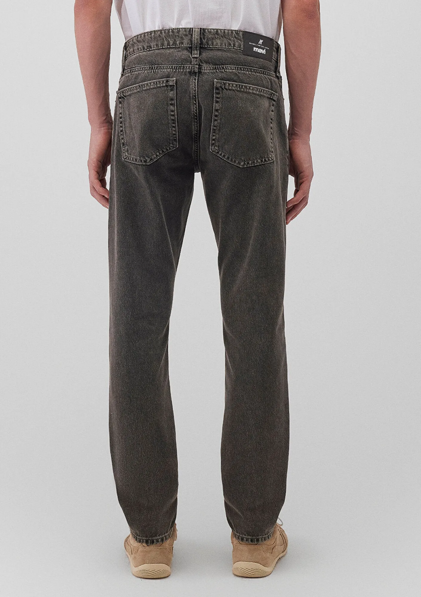 Milan Brown Tinted Street Denim Jean Pants