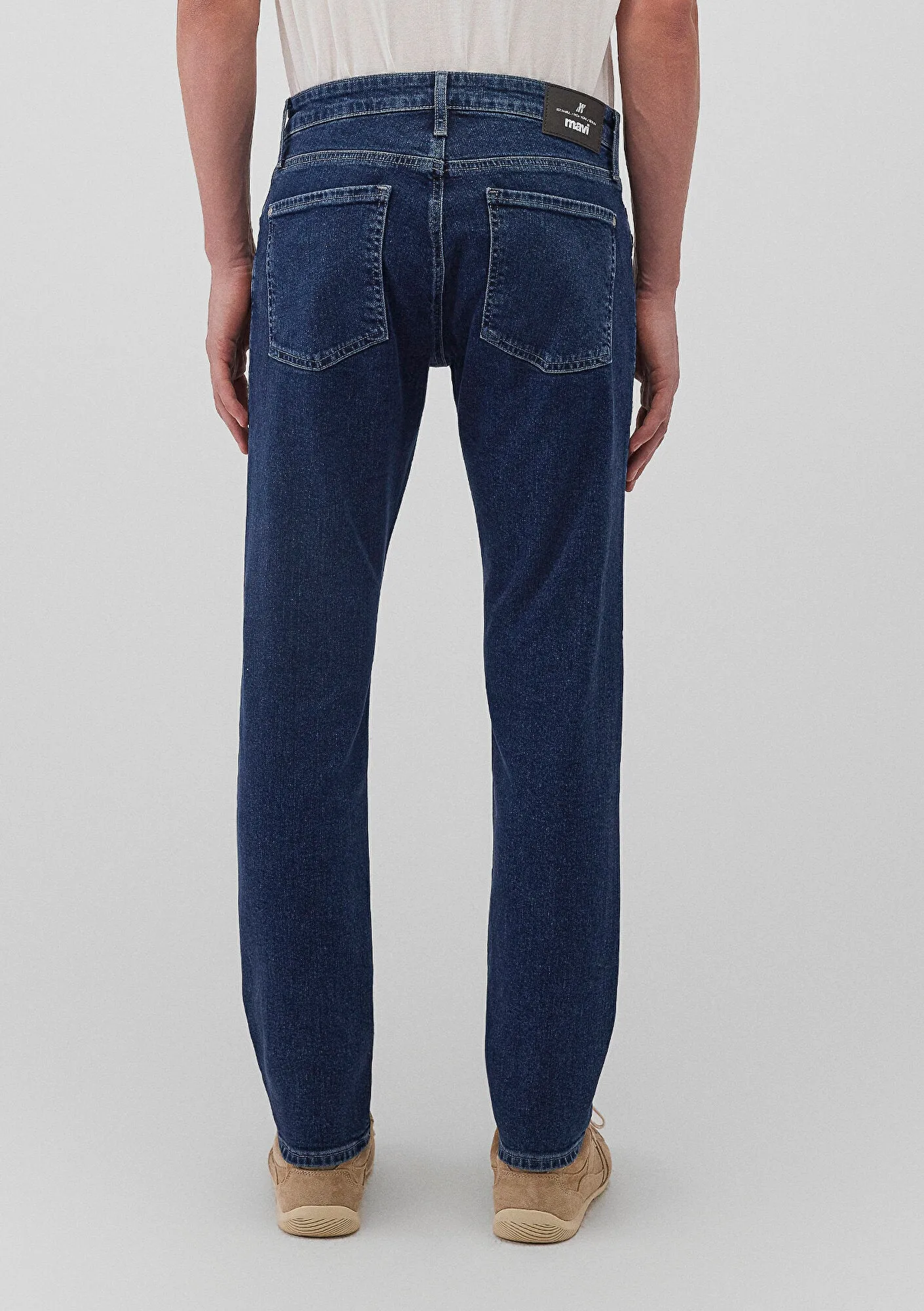 Milan Dark 90s Street Denim Jean Pants