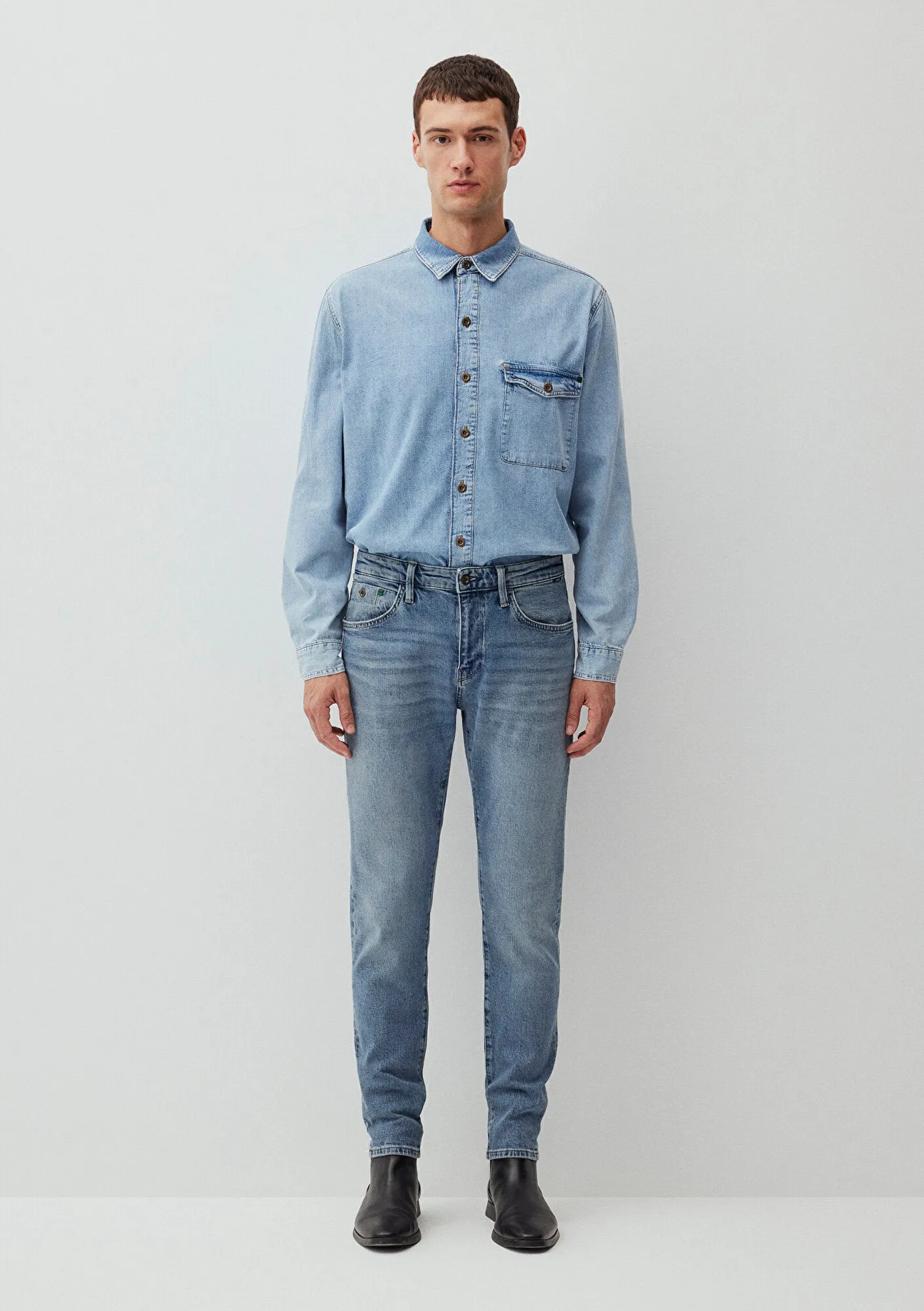 Milan Mid Blue Denim Jean Pants