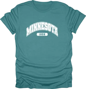Minnesota Tees – Est. 1858: Land of 10,000 Lakes  T-shirt