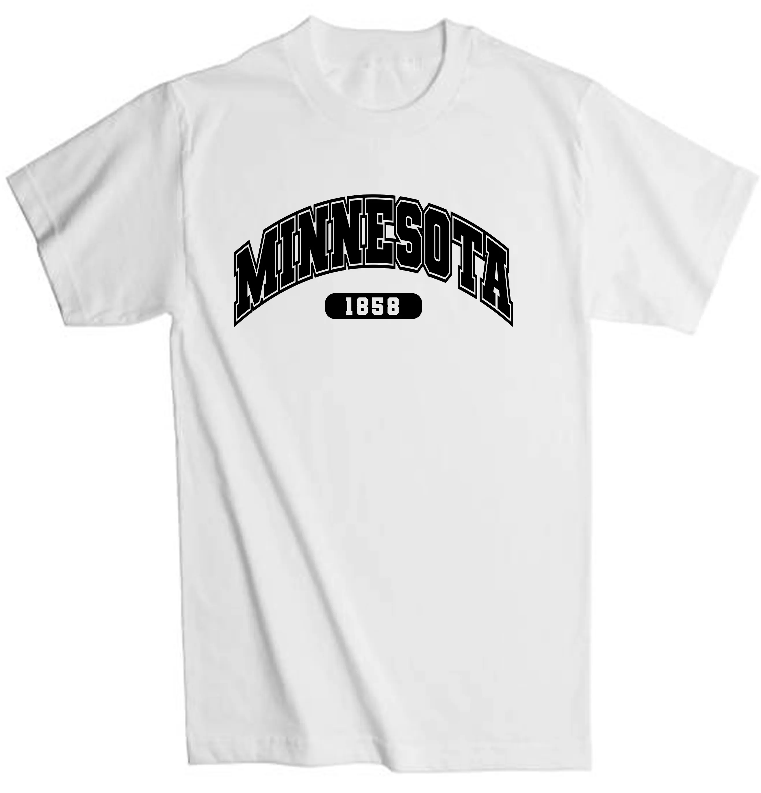 Minnesota Tees – Est. 1858: Land of 10,000 Lakes  T-shirt