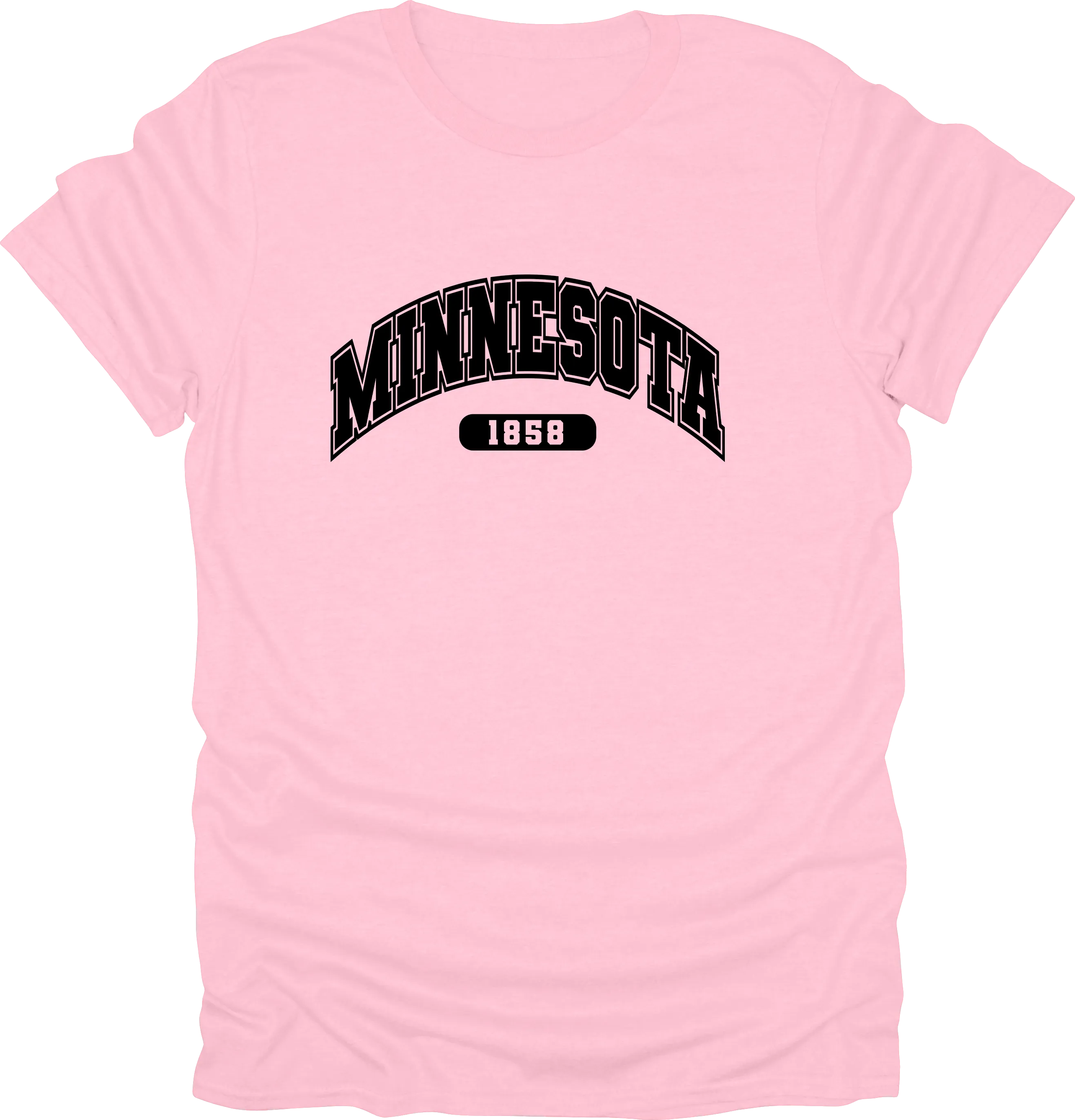 Minnesota Tees – Est. 1858: Land of 10,000 Lakes  T-shirt