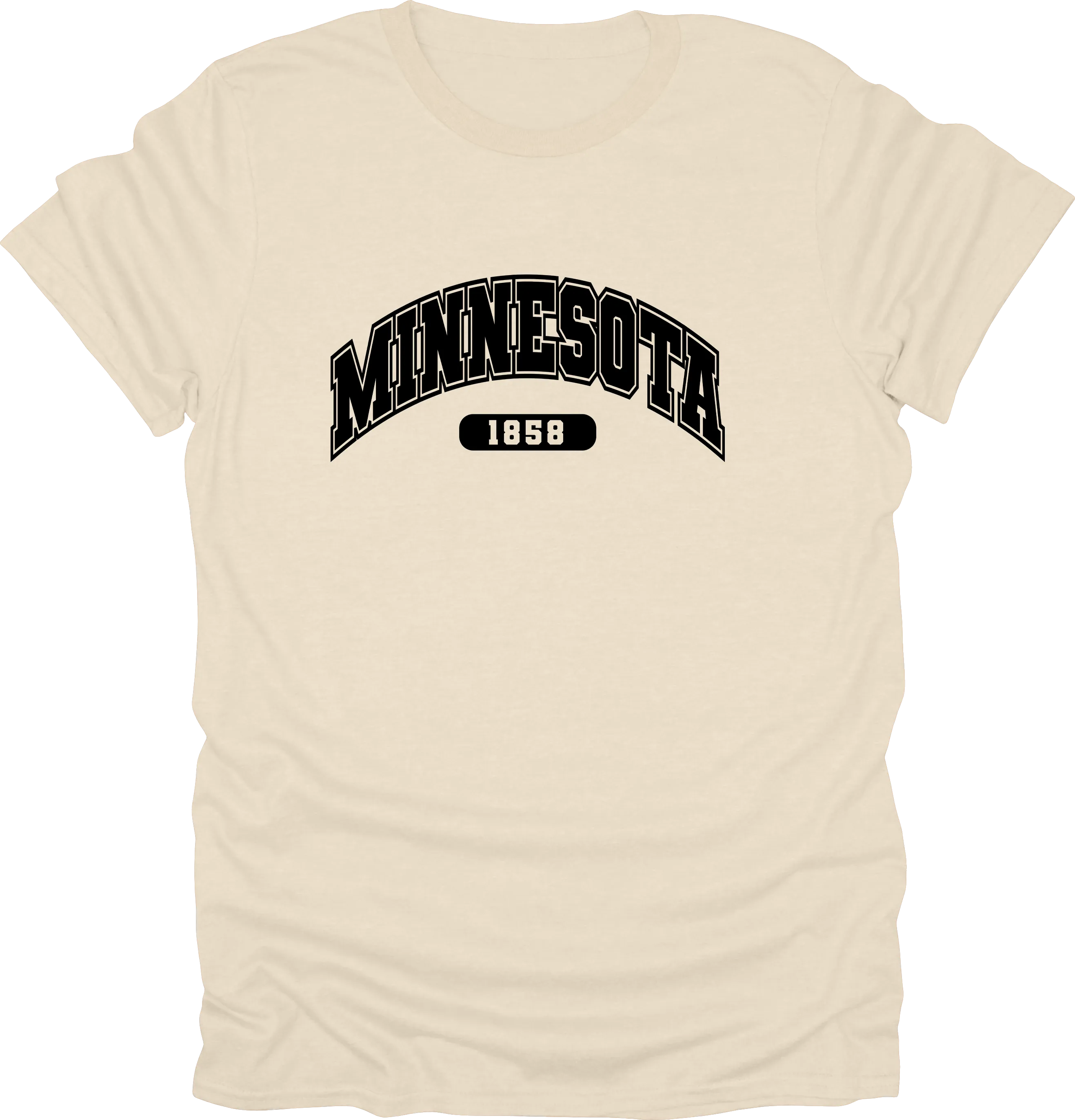 Minnesota Tees – Est. 1858: Land of 10,000 Lakes  T-shirt