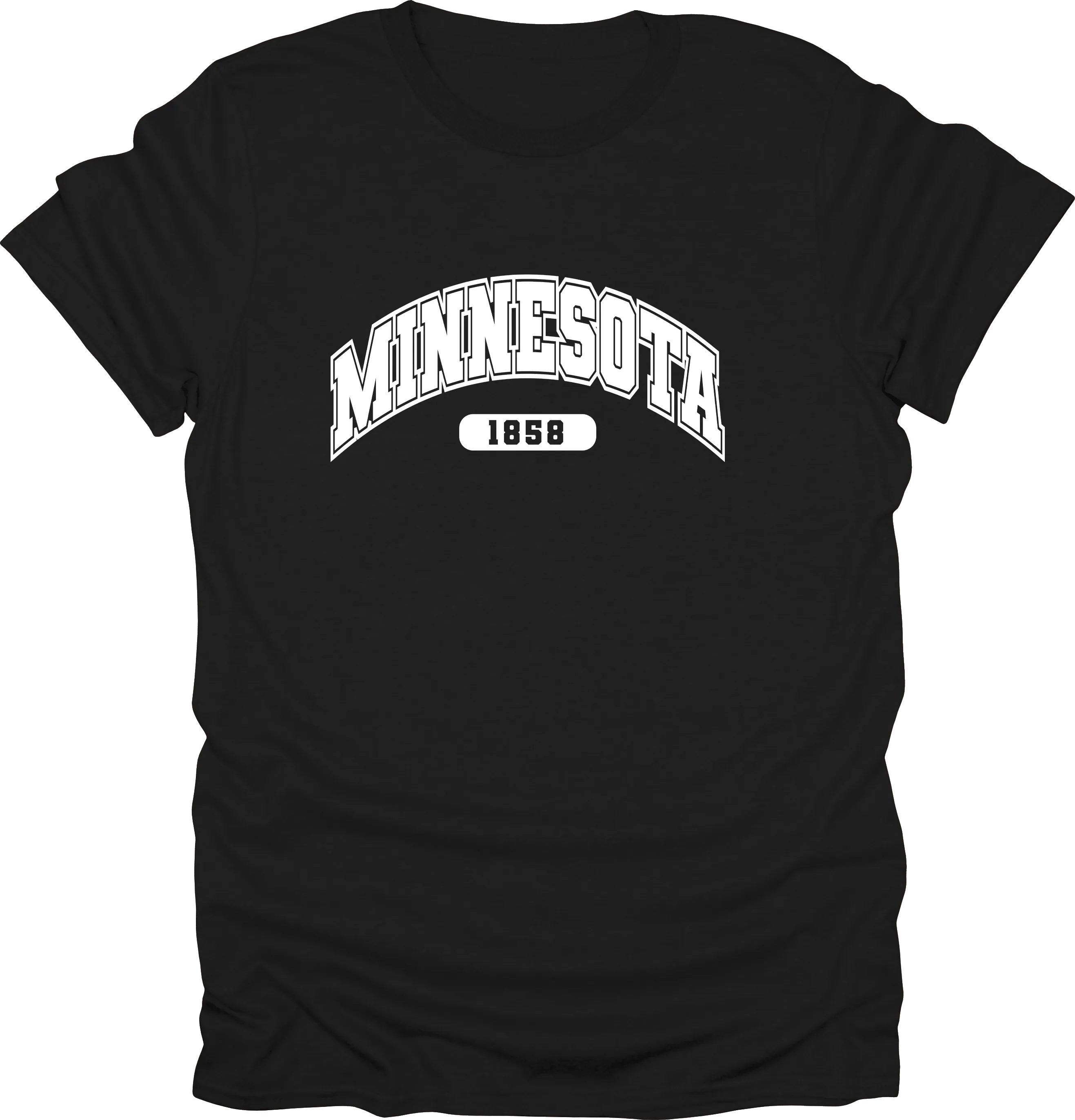 Minnesota Tees – Est. 1858: Land of 10,000 Lakes  T-shirt