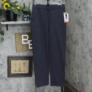 Mondetta Womens Knit Fleece Lined Herringbone Straight Leg Pants 180914