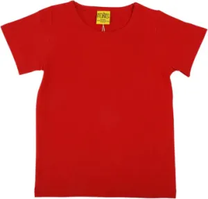More Than A Fling - SS Tee - Poppy Red