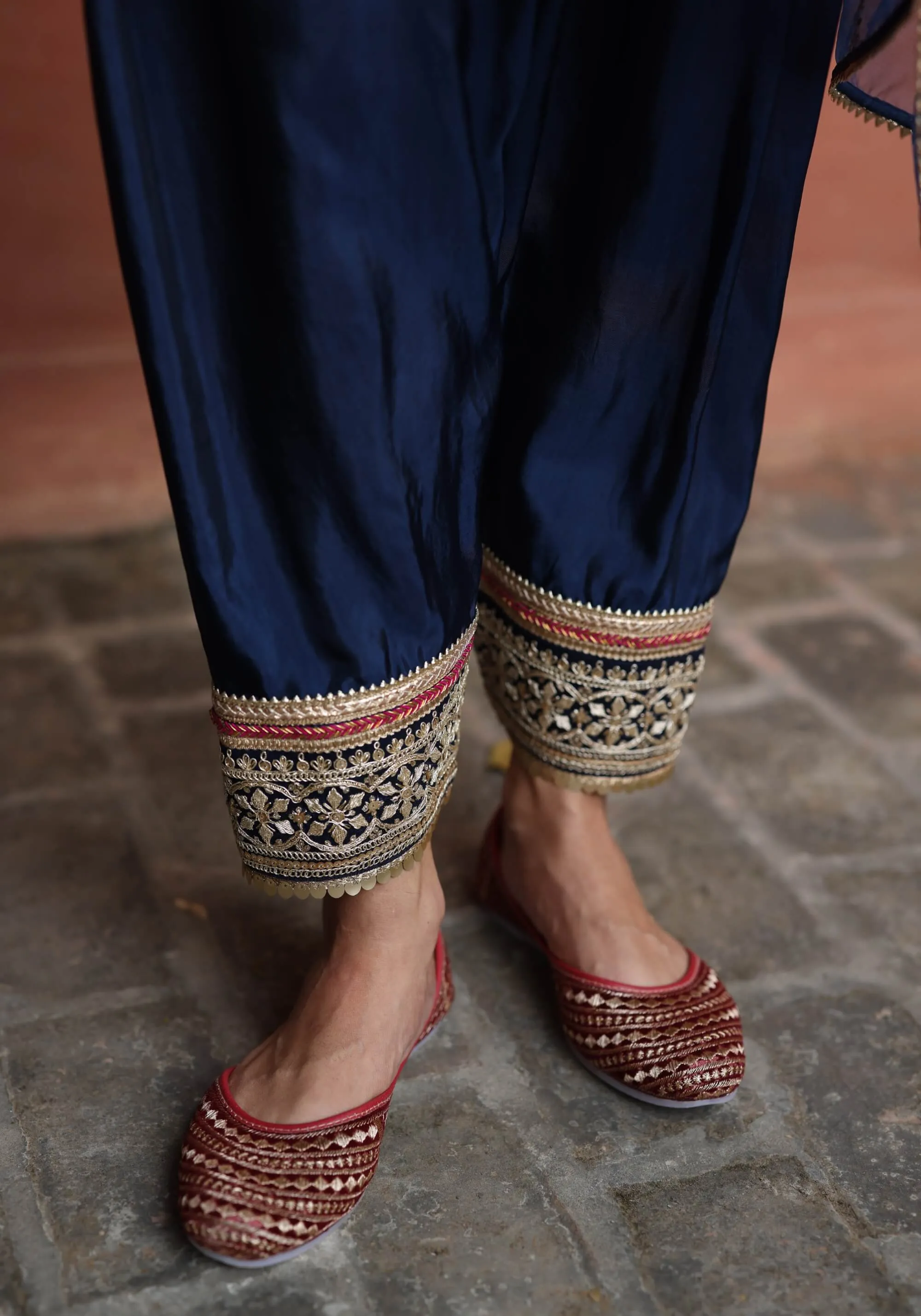 Nazira blue kurta set