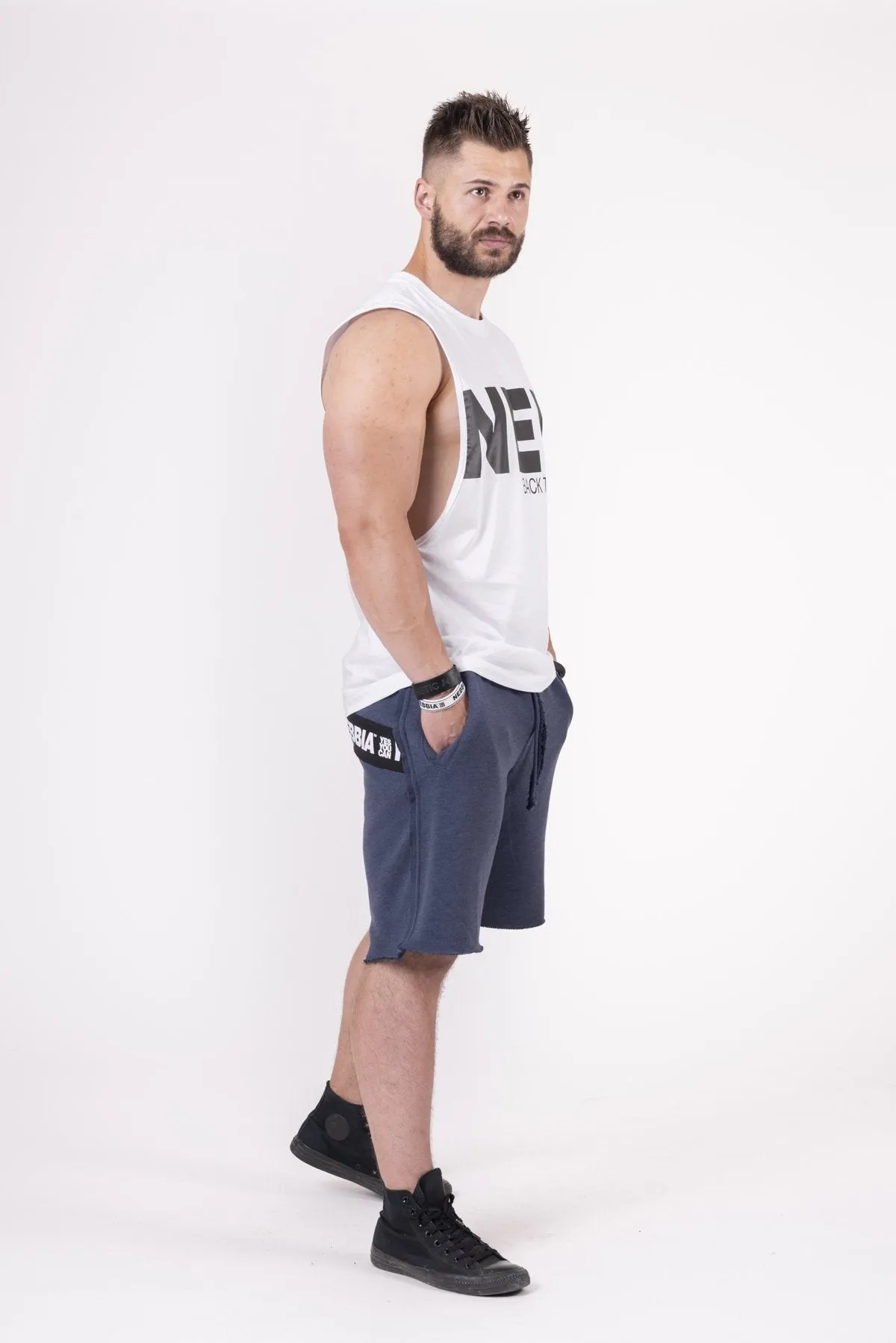 Nebbia Back To The Hardcore Tank Top 144 - White