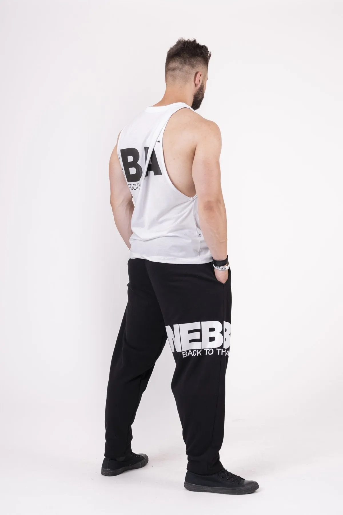 Nebbia Back To The Hardcore Tank Top 144 - White