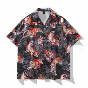 Neo Brawler Tiger Torrent Hawaiian Beach Shirt