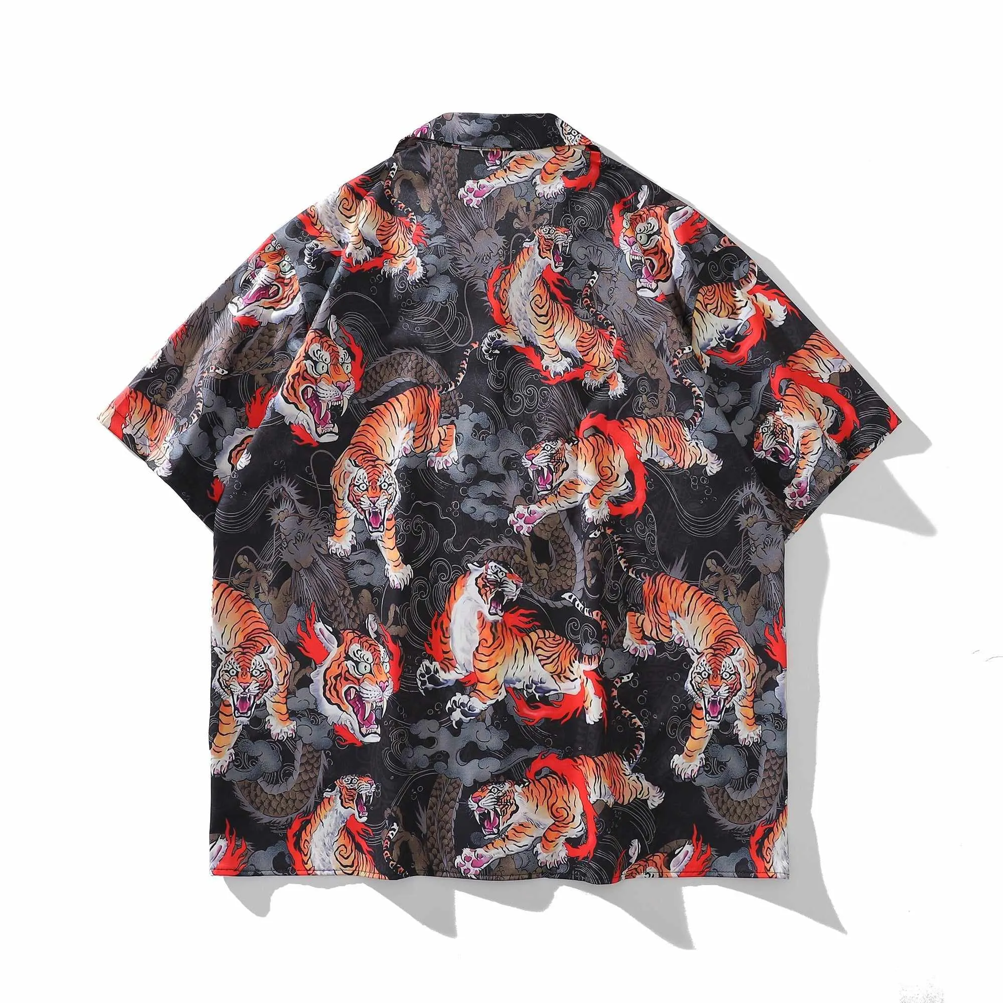 Neo Brawler Tiger Torrent Hawaiian Beach Shirt
