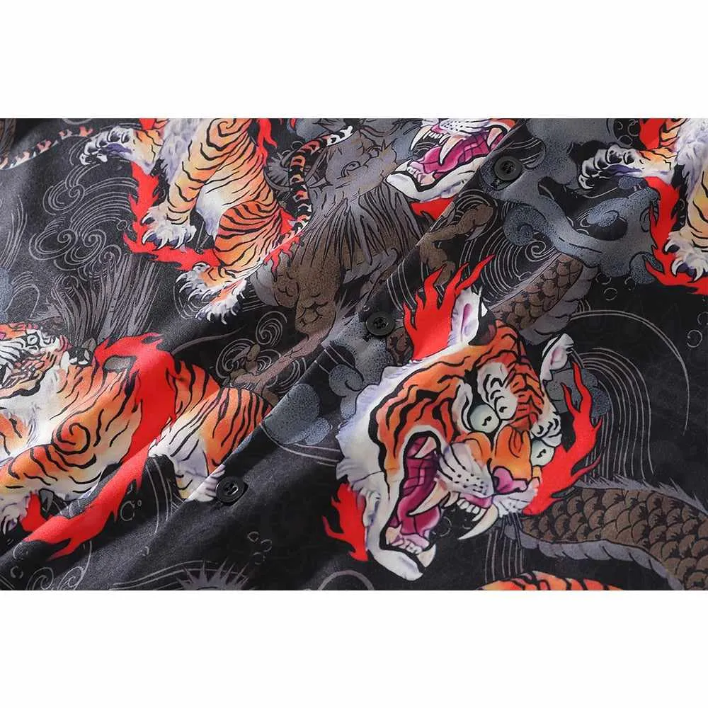 Neo Brawler Tiger Torrent Hawaiian Beach Shirt