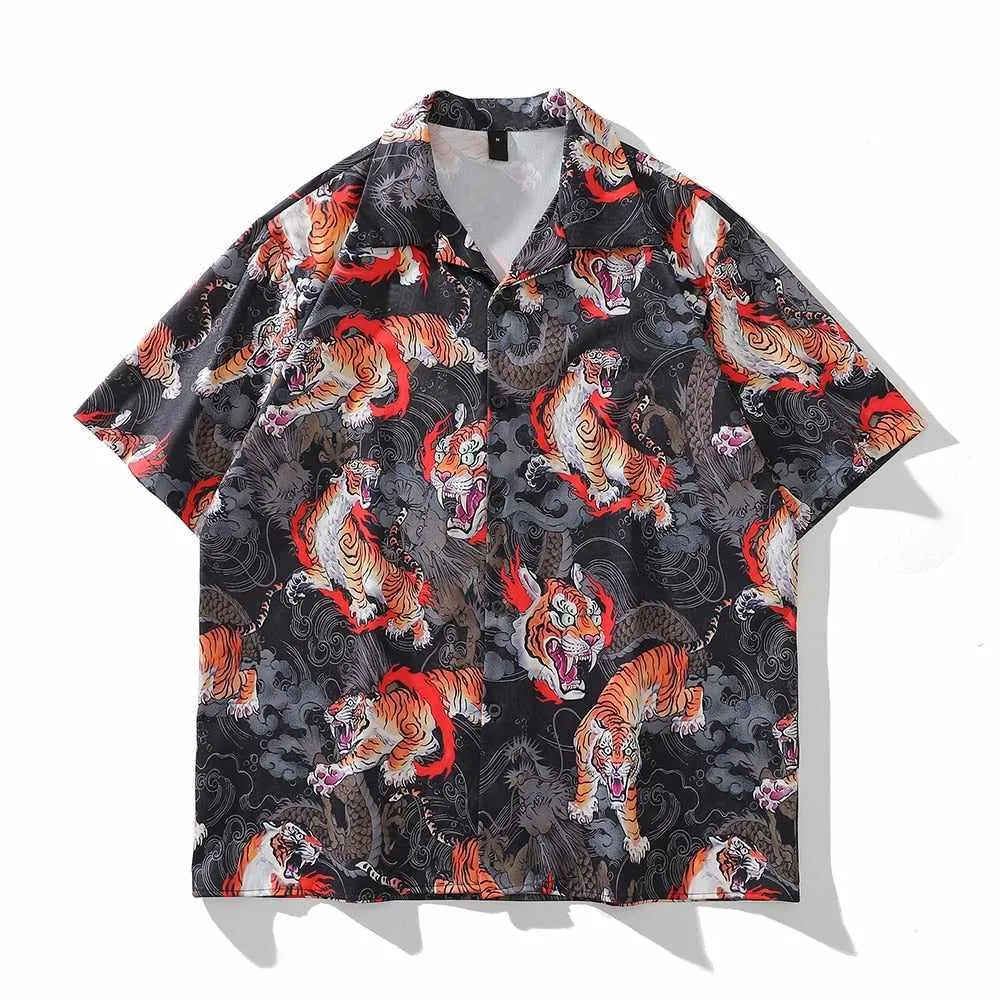 Neo Brawler Tiger Torrent Hawaiian Beach Shirt