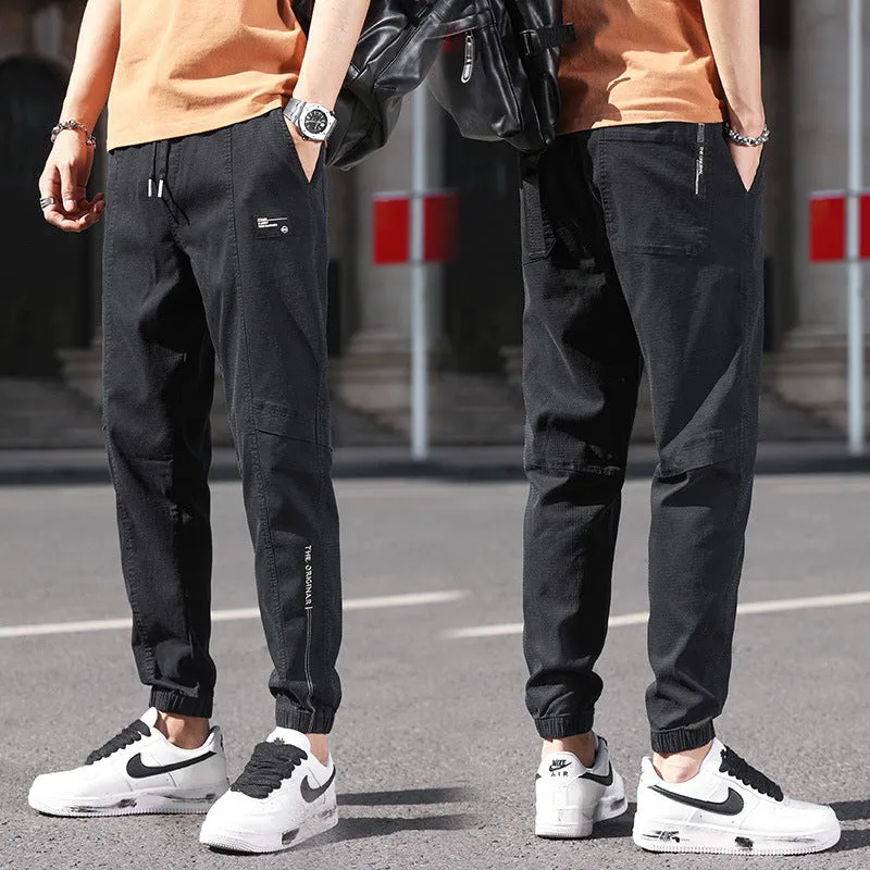 New Men's Casual Pants Thin Loose And Breathable