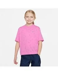 NIKE G NK NSW TEE BOXY SWOOSH AOP